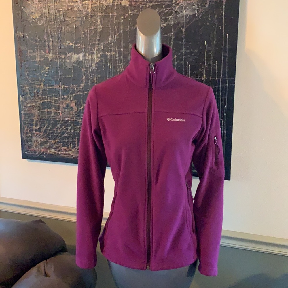 Columbia Fleece Zip Up Jacket